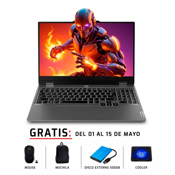 Laptop Lenovo LOQ 15ARP10E 15,6" Ryzen 7 7735HS