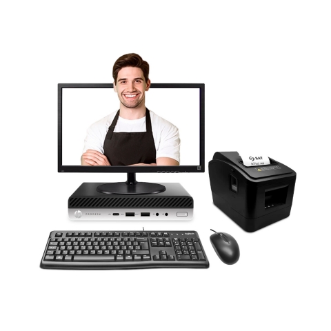 Punto de Venta - Computadora HP Prodesk 400 G3 Core i5 + Ticketera Térmica