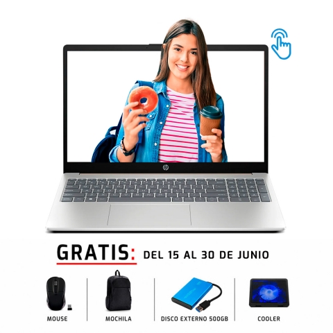 Laptops HP 15 FD0152LA 15,6” Intel Core i5 1334U