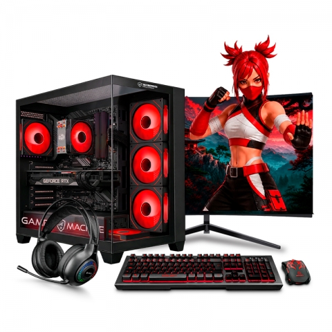 PC Gamer haku red Intel core I7 4th