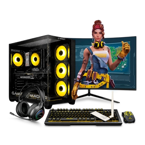 PC Gamer Haku Yellow Intel Core i7 4th