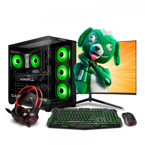 PC Gamer Draco Green Core i5 12400F 12th