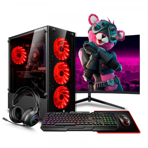 PC Gamer Haku Red AMD Ryzen 7 5700G