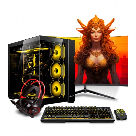 PC Gamer K-PLUS Orange Core i7 14700F 14th