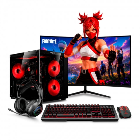 PC Gamer haku red Intel core I7 4th