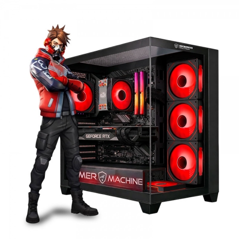 CPU Core i5 12400F 12th Gamer Draco Red Plus