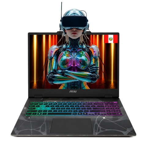LAPTOP MSI cyborg B2RWGKG-409US Intel Core 7 240H