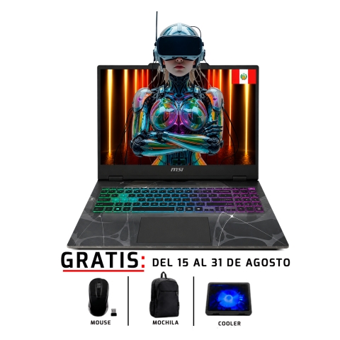 LAPTOP MSI cyborg B2RWGKG-409US Intel Core 7 240H