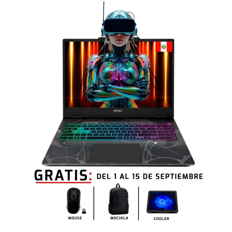 LAPTOP MSI cyborg B2RWGKG-409US Intel Core 7 240H