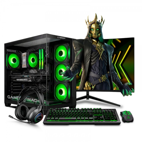 PC Gamer Falkor Green Plus Core i7 12700F 12th