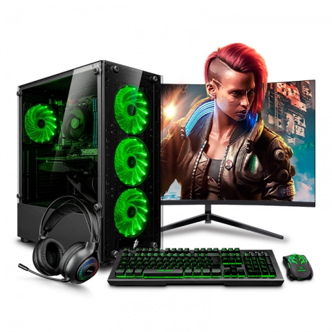 PC Gamer Hydra Green Ryzen 5 9600X
