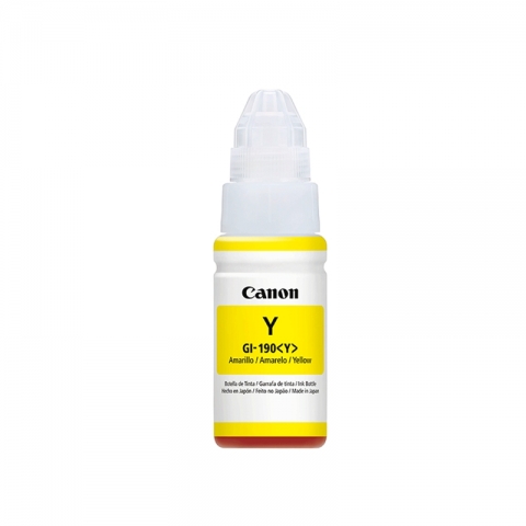 Tinta Canon GI-190 Yellow - ORIGINAL  - 1