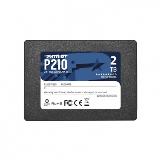 Disco Sólido 2TB SATA3 2.5 P210 PATRIOT