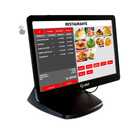 Punto de Venta - Terminal Punto de Venta Touch SAT 15.6'' - 1