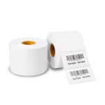 Punto de Venta - Rollo 1000 Etiquetas de Papel Adhesivas 50x25mm para Codigo de Barras  - 1