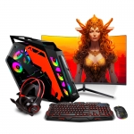 PC Gamer K-PLUS Orange Core i7 14700F 14th  - 1