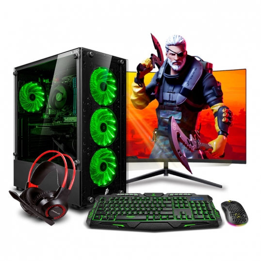 PC Gamer Storm Green Plus Ryzen 7 5700G