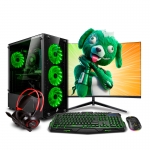 PC Gamer Draco Green Core i5 12400F 12th  - 1