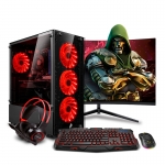 PC Gamer Haku Red Plus Ryzen 5 8600G  - 1