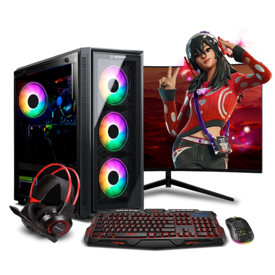 PC Gamer Storm Red Ryzen 5 5500X3D