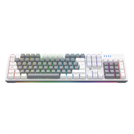 Teclado MECANICO ANTRYX MK860L White