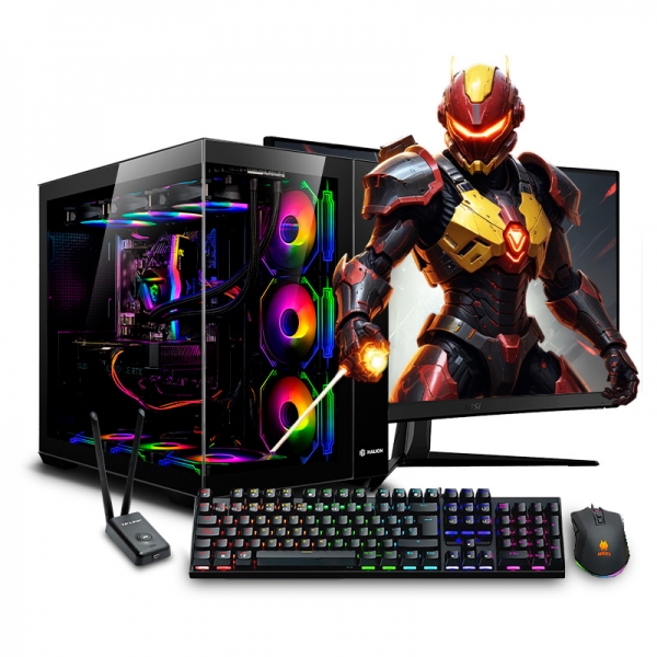 PC Gamer Ultra Falkor Tank Ryzen 9 9950X3D