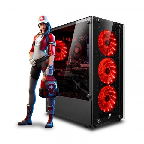 CPU Gamer Hiper Haku Red Ryzen 5 8600G - 1