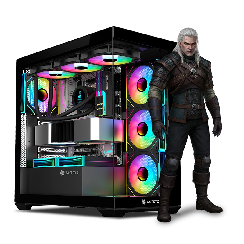 CPU Gamer Falkor Tank RGB RYZEN 9 9950X3D  - 1