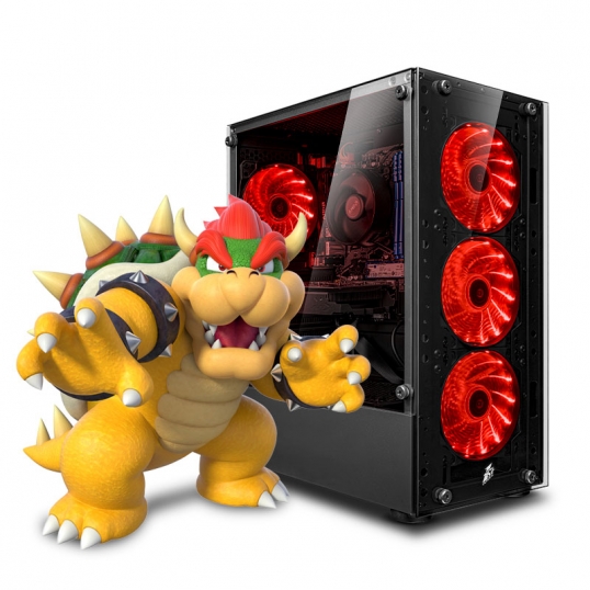 CPU Core I7 8th Gamer Draco Red