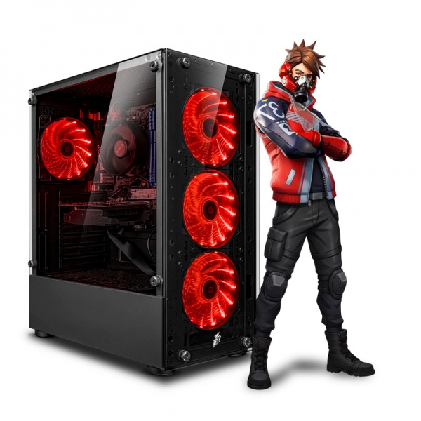 CPU Core i5 12400F 12th Gamer Draco Red Plus
