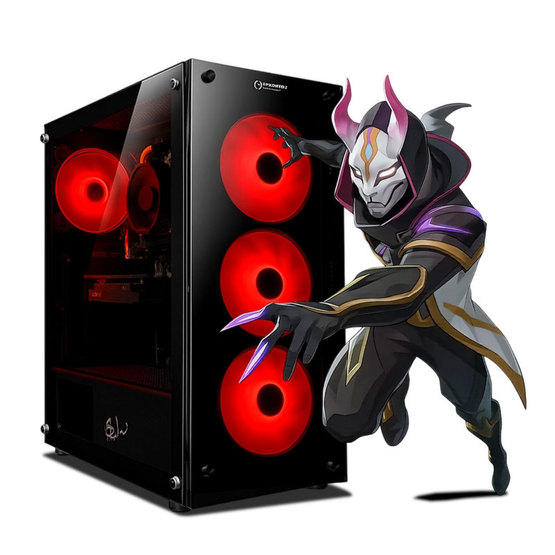 CPU Gamer Haku Red Ryzen 5 5600GT  - 1