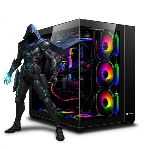 CPU Core i9 Ultra 285K Gamer Draco Black Blue  - 1