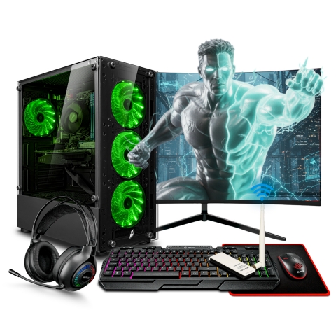 PC Gamer Haku Green AMD Ryzen 5 5500