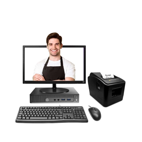 Punto de Venta - Computadora HP 800 G1 ULTRA SLIM Core i5 + Ticketera Térmica