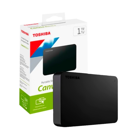 Disco Solido Externo TOSHIBA CANVIO BASICS 1TB