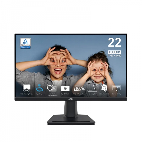 Monitor MSI pro MP225V 22” IPS 100Hz
