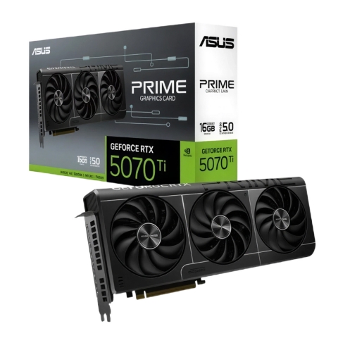 Tarjeta de video ASUS PRIME GRAPHICS CARD  RTX 5070TI 16GB