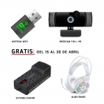 PC Gamer Haku Red Plus Ryzen 7 5700G  - 4