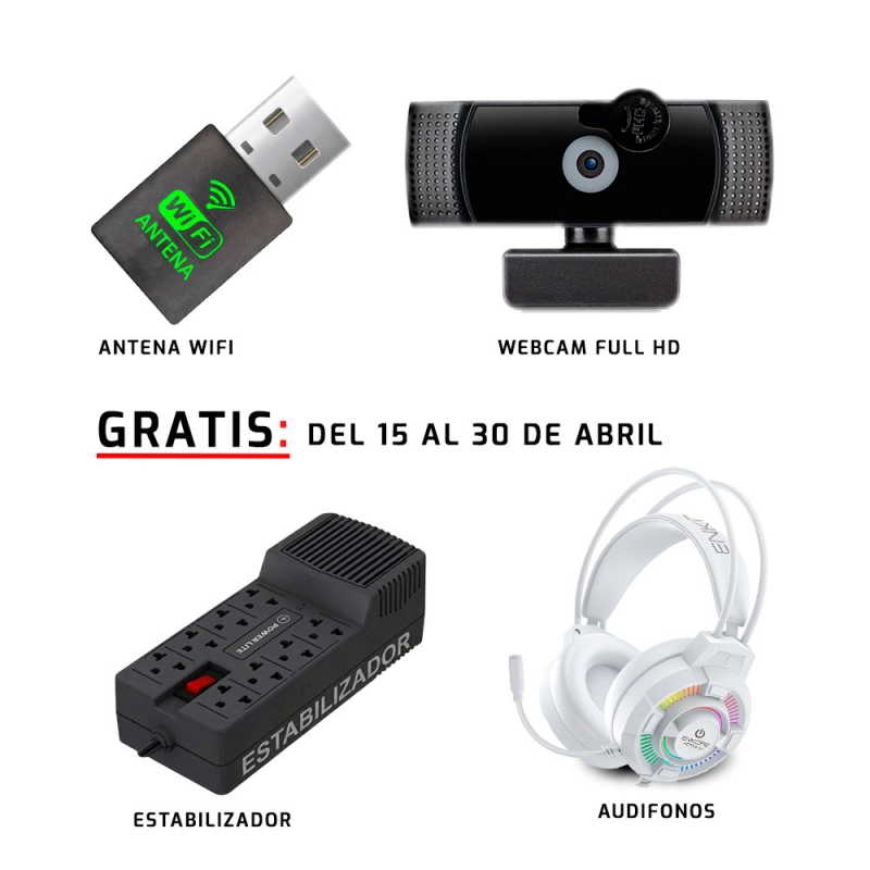 PC Gamer Draco WHITE AMD Ryzen 7 5700  - 5